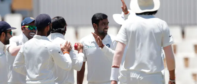 Ravichandran Ashwin took 3/90 on day one at Centurion for India