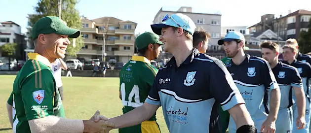 Steven Smith and David Warner played against each other in a Sydney Grade Cricket match in November 2018
