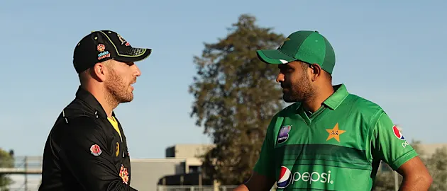Aaron Finch and Babar Azam