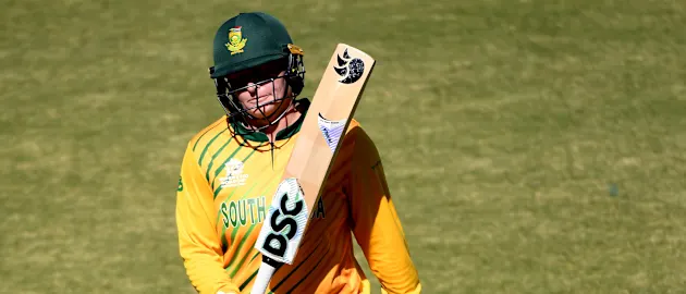 Lizelle Lee jumped three spots to become the new No.8-ranked batter