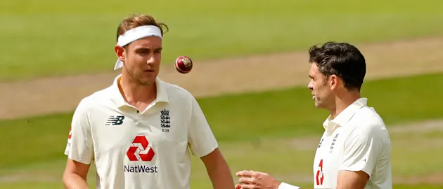 Stuart Broad and James Anderson