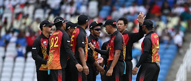 PNG in action at ICC Men's T20 World Cup 2024