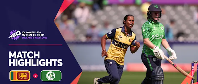 Sri Lanka outplay Ireland in dominant show | Match Highlights | Women's T20WC 2026