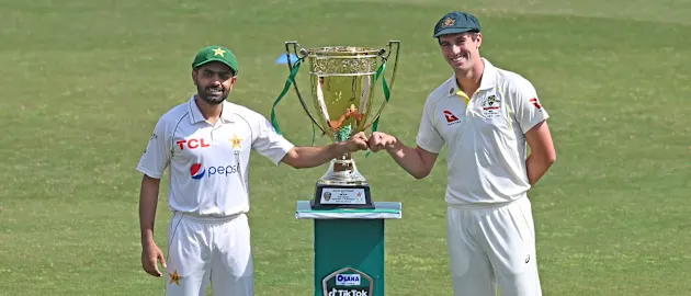 Babar Azam and Pat Cummins