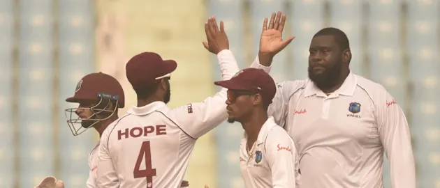 Rahkeem Cornwall celebration