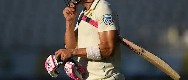 Faf du Plessis' scores in this Test series: 21, 20, 1, 19, 8, 36, 3 and 35