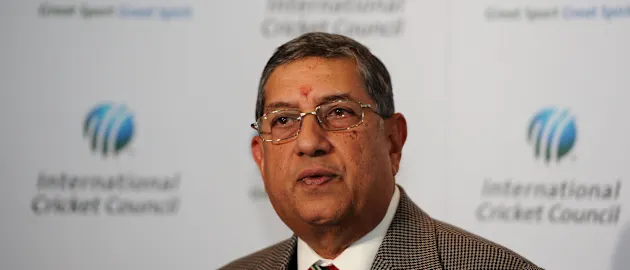61401 CRICKET-AUS-IND-ICC-SRINIVASAN