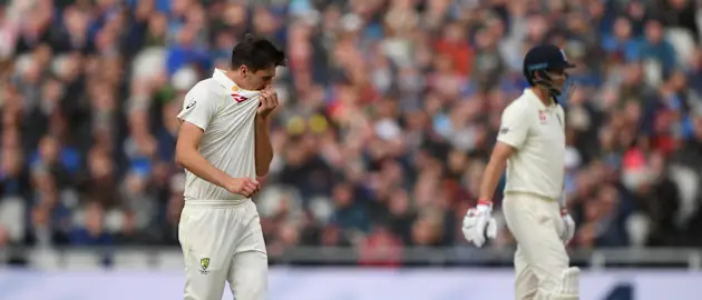 Pat Cummins did not quite enjoy the same fortune that Josh Hazlewood did