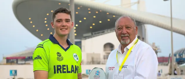 Player of the match - Gareth Delany.