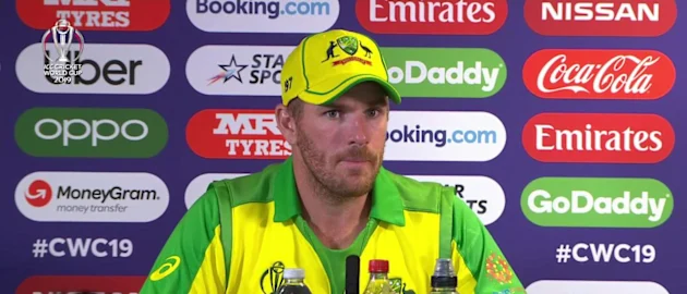 CWC_2019_MATCH47_AUS_FINCH_MEDIA_CONFERENCE_ICC