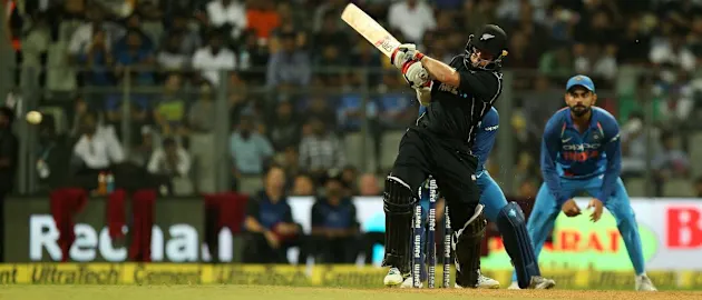 Tom Latham smashed 103 off 102 balls, including eight fours and two sixes.