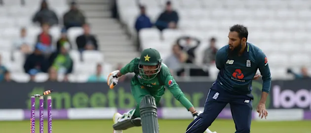 Rashid's no-look run out of Babar Azam broke Pakisan open