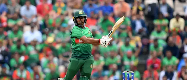 Mosaddek Hossain played a key hand with bat and ball