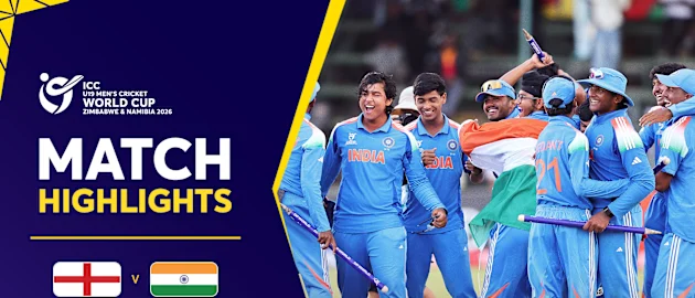 India secure a record sixth title | Match Highlights | U19 CWC 2026
