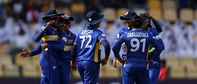 Sri Lanka strike early with Jones run out | CWC25