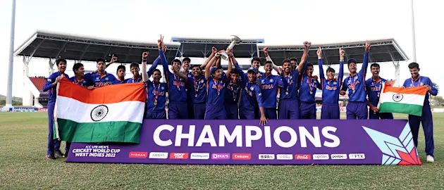 India U19 win