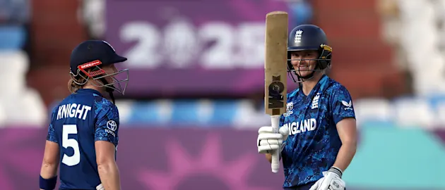 Jones brings up fifty in style | CWC25