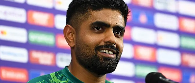 Babar Azam of Pakistan