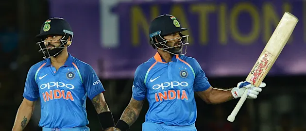 Shikhar Dhawan, Virat Kohli