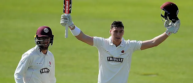 Matt Renshaw made a century on debut for Somerset
