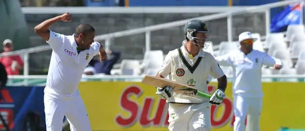 Vernon Philander took an incredible 5/15 in an innings on his Test debut against Australia
