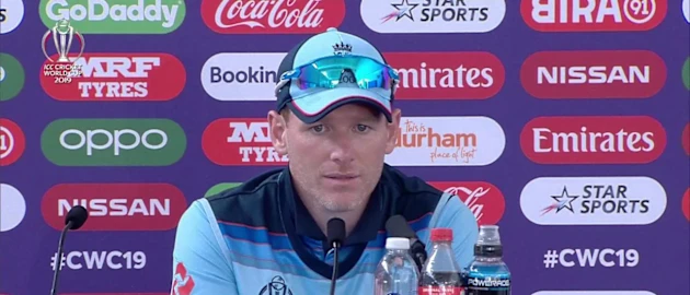 CWC19: ENG v NZ - Morgan post-match media conference