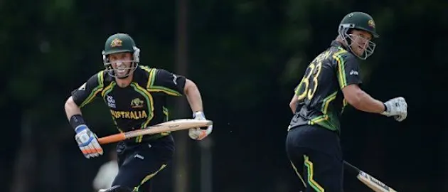 54683 New Zealand v Australia - T20 World Cup Warm Up Match