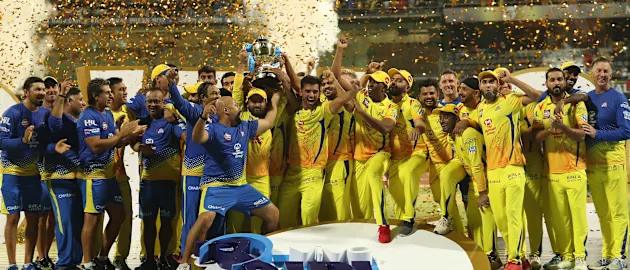 Chennai Super Kings won their third IPL title