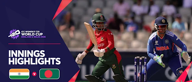 India’s bowlers deliver to restrict Bangladesh to 138 | Innings Highlights | Women's T20WC 2026