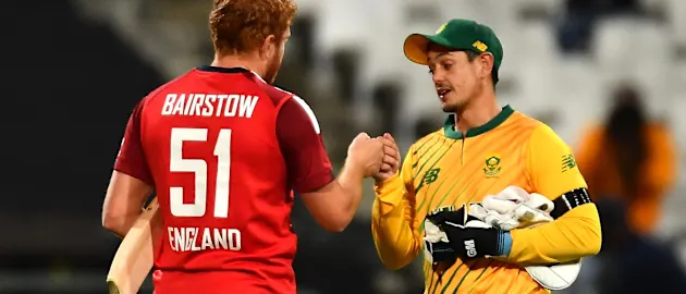 Jonny Bairstow and Quinton de Kock
