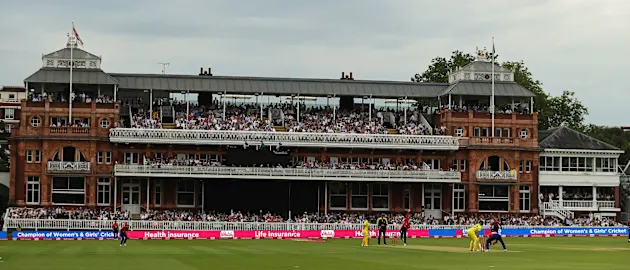 A record attendance for a bilateral women’s game in England with 21,610 people at Lord's // Getty Images