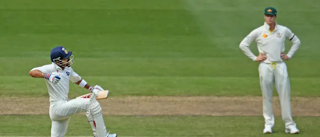 Virat Kohli and Steve Smith