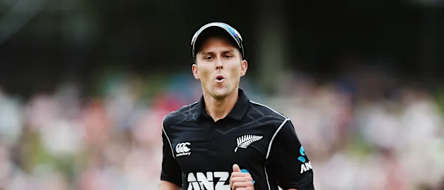 Trent Boult played in the first four ODIs against Pakistan