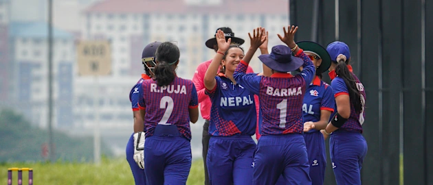 Nepal bowled Bahrain out for just 31