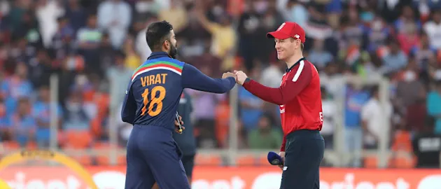 Virat Kohli, Eoin Morgan