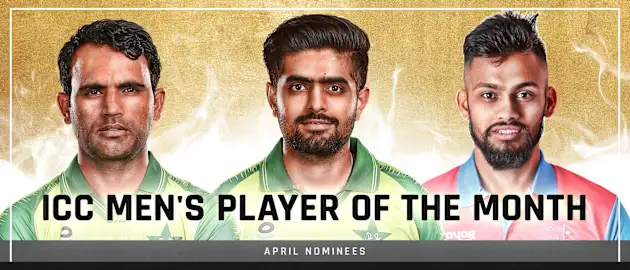 ICC Men's Player of the Month – April 2021
