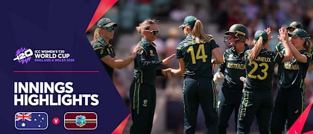 Australia bowlers keep West Indies in check | Innings Highlights | Women's T20WC 2026