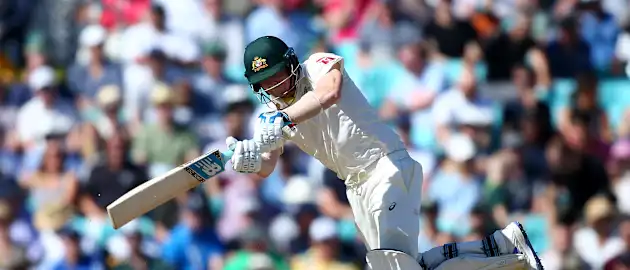 "Get too straight and he'll just ping you on the leg side, then you go wider and he'll smash you through the off side"