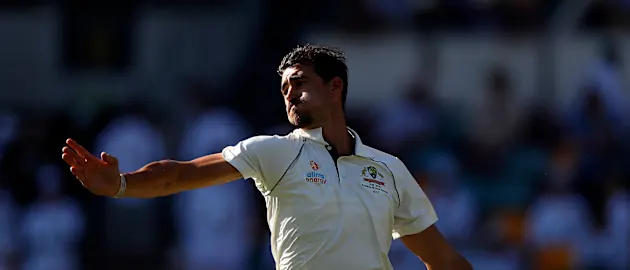 Mitchell Starc ripped through Pakistan early in their second innings