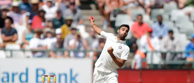 Bhuvneshwar Kumar caused problems from ball one