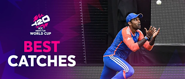 Logo of Unbelievable athleticism | The Best Catches of T20WC 2024