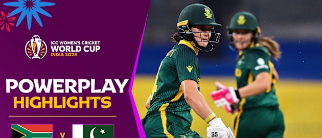 Wolvaardt, Luus on the offensive | Powerplay Highlights | CWC25