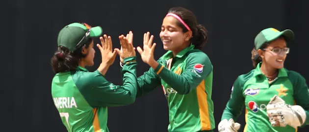 Sana starred in the fourth ODI