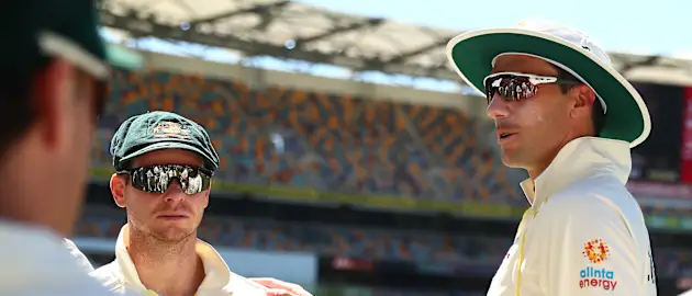 Pat Cummins and Steve Smith