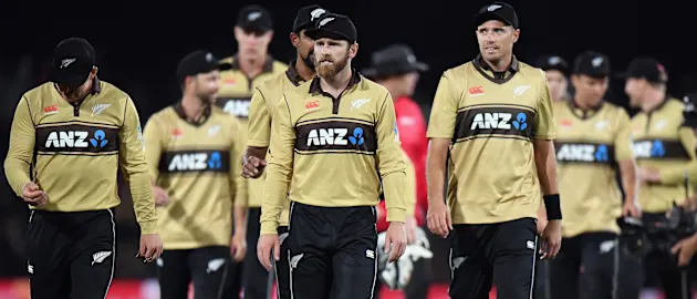 Kane Williamson and his New Zealand team