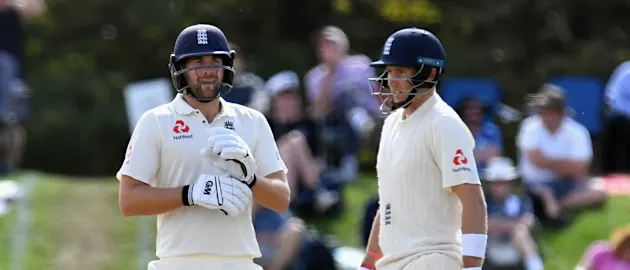 Joe Root and Dawid Malan