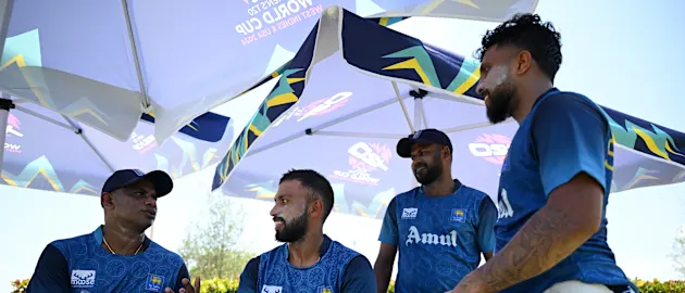 Sanath Jayasuriya was a part of Sri Lanka's contingent as a Cricket Consultant during T20 World Cup 2024