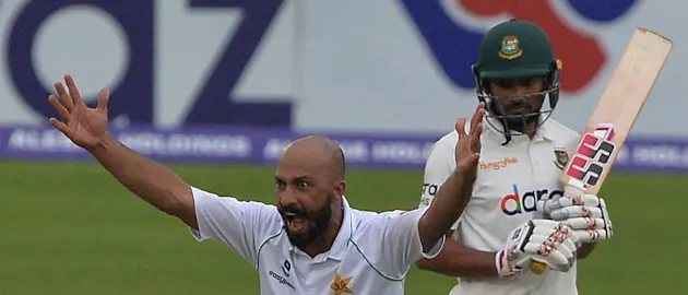Sajid Khan finished as the highest wicket-taker in the series against Bangladesh