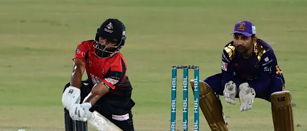 Fakhar Zaman of Lahore Qalandars