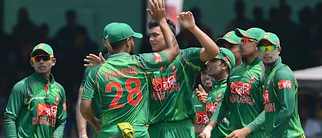Bangladesh has surrendered one point and is now on 91 points.